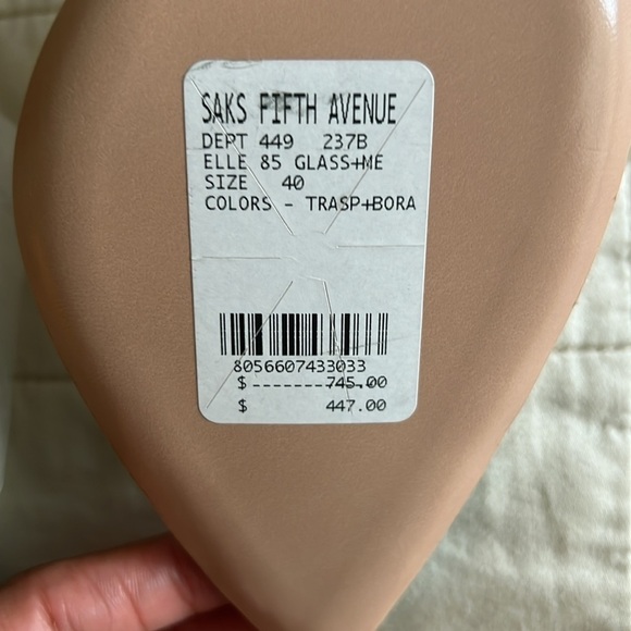 Gianvito Rossi Elle Plexi Mules - Picture 10 of 12